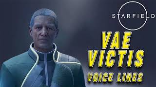 Starfield Vae Victis Francois Sanon Voice Lines [upl. by Burck]