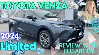 2024 Toyota Venza  Limited AWD Review [upl. by Tahpos]