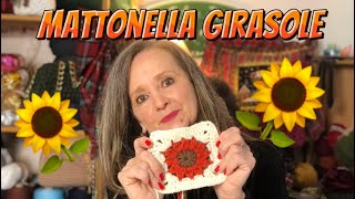 TUTORIAL MATTONELLA GRANNY A GIRASOLE [upl. by Ashley]