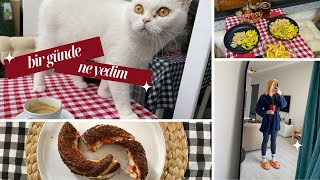 TÜP MİDEM BİR GÜNDE NELER YİYOR 7  VLOG [upl. by Gaudette451]