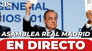 ASAMBLEA del REAL MADRID COMPLETA SEGUNDA PARTE  FLORENTINO PÉREZ toma la palabra [upl. by Milak]