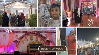 Reception m aagaye  wedding vlog PVvlogsuzma [upl. by Charmion]