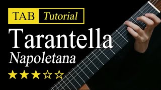 Tarantella Napoletana  Guitar Lesson  TAB [upl. by Belldas]