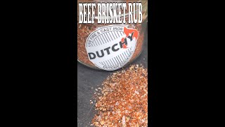 Beef Brisket Rub DutchyCooking beefbrisketrub [upl. by Harbed339]