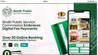 Online payment process of SPSC through Jazzcash spsc payment jazzcash 1billvouchers [upl. by Halilahk]