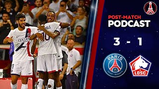 PSG 31 Lille • POST MATCH PODCAST amp PLAYER RATINGS Ligue 1 Uber Eats [upl. by Amoeji]