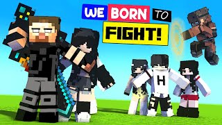 Meet The Strong Family Steve Family Herobrine Family and Notch Family Action and Love Story [upl. by Bolitho444]