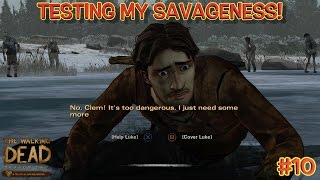 TESTING MY SAVAGENESS  THE WALKING DEAD SE2 AHOLE VERSION 10 BY ITSREAL85 [upl. by Guillaume928]