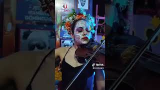 Violinista UAGro Acapulco  Día de Muertos en la Coordinación General Zona Sur [upl. by Asilat]