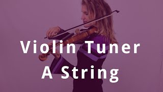 Violin Tuning A String Sound [upl. by Adlemy126]