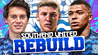 REBUILDING SOUTHEND UNITED FIFA 21 Career Mode [upl. by Ahsaercal]