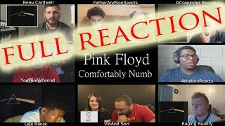 FULL MULTI REACTION Pink Floyd Comfortably Numb  MULTI REACTATHON [upl. by Eeryk]