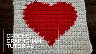 Crochet a Graphghan For Beginners Easy Single Crochet Graphghan Tutorial [upl. by Hpsoj874]