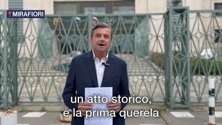 CALENDA quotRISPONDO ALLA QUERELA DI LANDINI DAI CANCELLI DI MIRAFIORIquot [upl. by Ahcim]