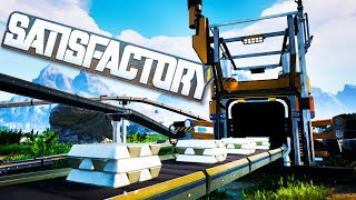 Mining And Automating All The Things in Satisfactory Part 1 [upl. by Hyacinthie740]