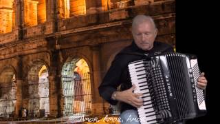 Italian Medley Quando Amore Volare Sorrento Lee Terry Meisinger Accordion Aakkordeon Akordeon [upl. by Ssidnak]