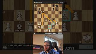 IM BLIND SOMETIMES chess chesscom gaming [upl. by Crellen]