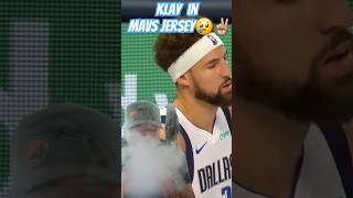 Klay in a Mavs Jersey✌🏼😢 After 11 years [upl. by Olifoet401]