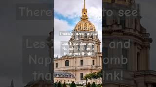 Napoleons Tomb and the Amazing Military Museum at Les Invalides PARIS travel shorts [upl. by Anivad]