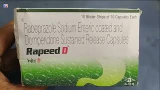 Rapeed D Capsule  Rabeprazole and Domperidone Capsules  Rapeed D Capsule Uses Side effects Dosage [upl. by Auburn]