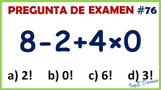 Ejercicio que puede salir en tu examen de admisión todos fallan  PE 76 [upl. by Ecnarretal576]