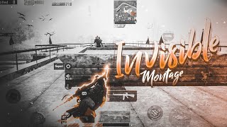 INVISIBLE BGMI MONTAGE ft CAMO GAMING YT [upl. by Norvol]