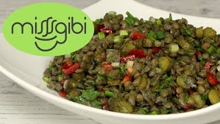 Yeşil Mercimek Salatası  En Lezzetli en besleyici Salata Tarifi [upl. by Jenesia]