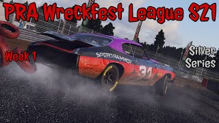 Wreckfest  PRA Wreckfest League Season 21  Week 1  Silver Series [upl. by Nivart21]