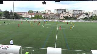 FC LYON vs FC MONTROUGE  14 DE FINALE DU CHAMPIONNAT U17 NATIONAL [upl. by Anitac626]