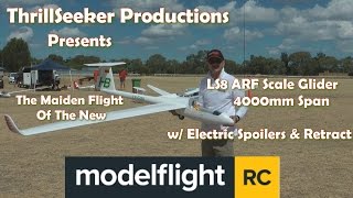 Modelflights New LS8 Gliders Maiden Flight w Mike OReilly [upl. by Donella521]