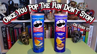 Is It Any Good  Pringles All Dressed amp Everything Bagel Potato Snacks Reviews [upl. by Werd801]