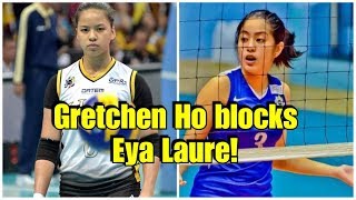 Gretchen Ho introduces herself to eya Laure ABSCBN Allstar volleyball [upl. by Parthenia]