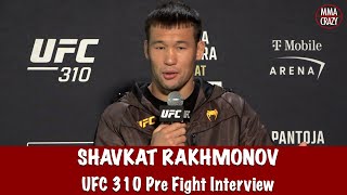 Shavkat Rakhmonov on ‘Delusional’ Ian Garry “I’m going to show him I’m better”  UFC 310 [upl. by Ulrika480]