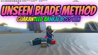 Type Soul Bankai Boss Unseen Blade Method  Giveaway [upl. by Sofko]