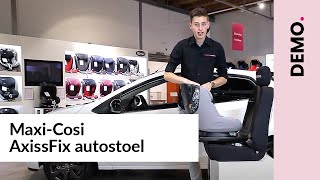 MaxiCosi AxissFix autostoel  Demo [upl. by Sophi]