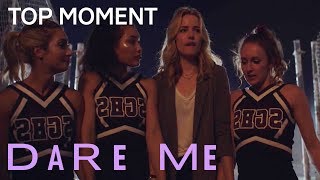 Dare Me  Top Moment Coach Colette Gives The Squad A Pep Talk  Series Premiere  USA Network [upl. by Reggis]