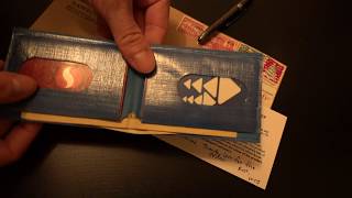 hawbuck dyneema ultralight wallet H01 [upl. by Rissa]