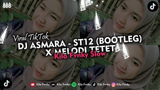 DJ ASMARA  ST12 BOOTLEG X MELODI TETET SLOW VERSION VIRAL TIKTOK 2024 [upl. by Phelia]