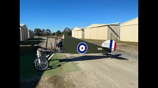 quotBuilding My FullSize 1916 Sopwith Camel Replica Painting amp Wrapping Wing Strutsquot [upl. by Alih985]