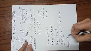 Ch 3 Part 1 Centroids of an area composite areas [upl. by Peih]