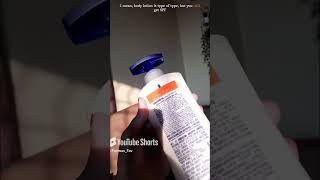 Vaseline sun protects body lotion and serum ytshorts skincare shortsfeed shortvideo [upl. by Trebuh]