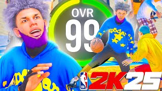 FASTEST WAY TO GET MAX 99 OVERALL IN 1 DAY IN 2K25 MAX EVERY BUILD YOU MAKE IN A DAY [upl. by Tarton846]