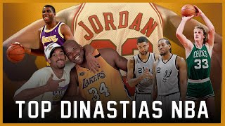 Las 10 Mejores Dinastías en la Historia de la NBA [upl. by Aicilaana]