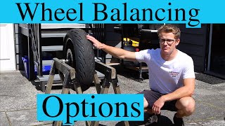 Balancing Motorcycle Wheels  Counteract Balance Beads [upl. by Saidnac]