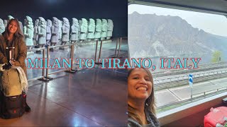 Our Hotel And Train Ride From Milan Malpensa To Tirano Italy [upl. by Gottlieb787]