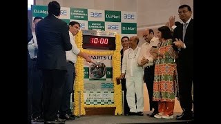 Listing Ceremony of Avenue Supermarts Limited DMart [upl. by Ibbob]