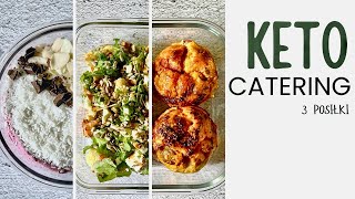 KETO CATERING DO PRACY  2000 kcal  PROSTE I SYCĄCE PRZEPISY [upl. by Ahtis]