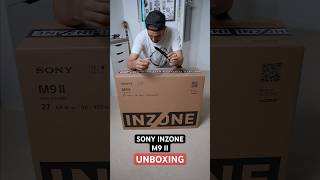 Sony InZone M9 II  Mark 2  UNBOXING [upl. by Laroc292]