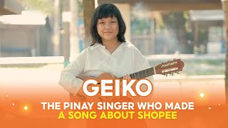 Geiko The Rising Star Behind The Shopee Song  Shopee Exclusive [upl. by Aleras265]