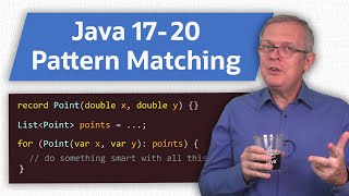 Java 17 to 20 Pattern Matching Full tutorial with Records Instanceof and Switch  JEP Café 14 [upl. by Eicnahc481]